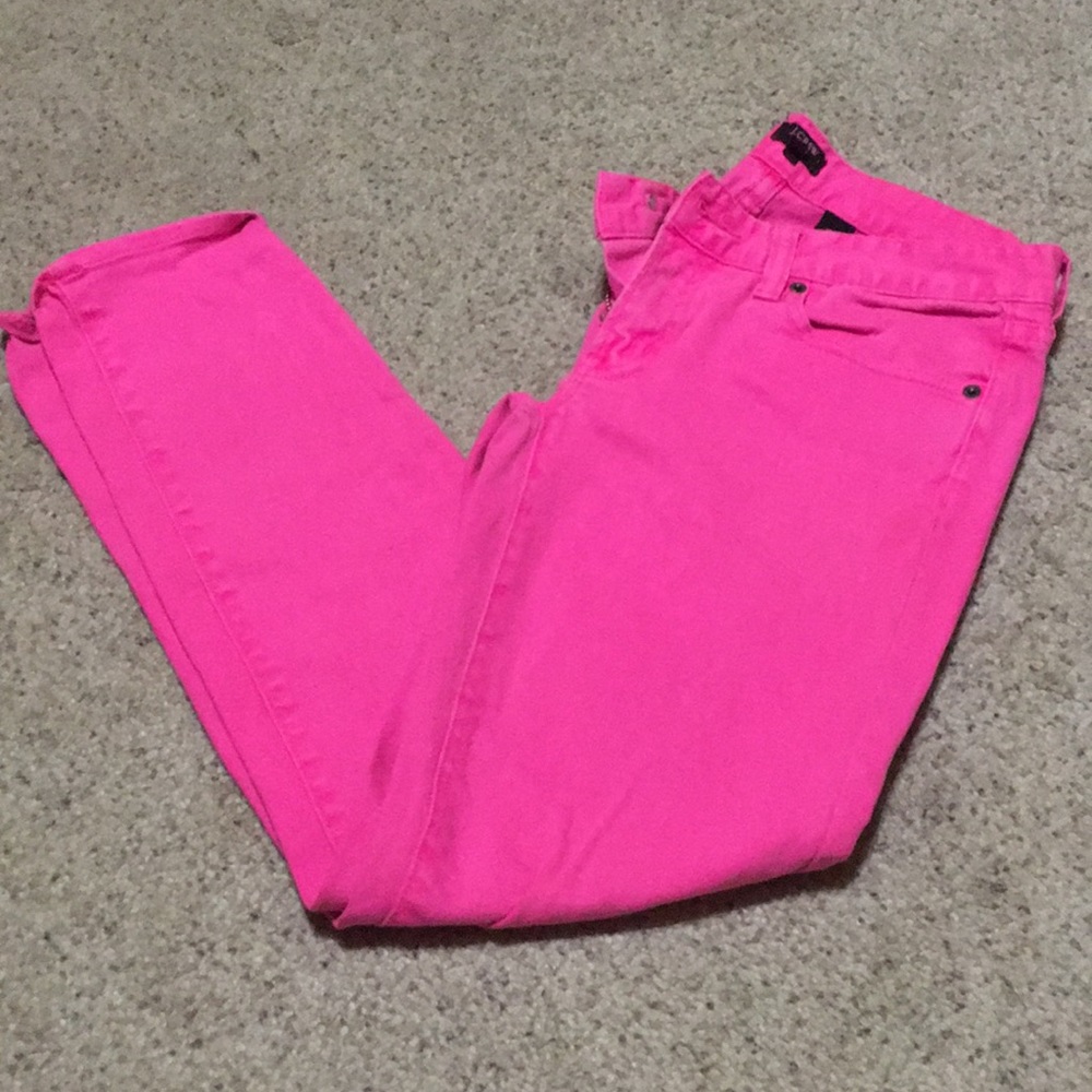 J. Crew tooth pick jeans